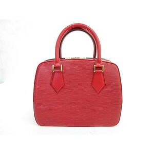 Louis Vuitton Handbag Bag Sablon Red Castilian Epi
